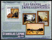 Comoro Islands 2009 Impressionists - Stanislas Lepine perf m/sheet unmounted mint Michel BL 548