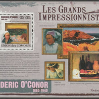 Comoro Islands 2009 Impressionists - Roderick O'Conor perf m/sheet unmounted mint Michel BL 540
