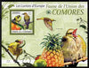 Comoro Islands 2009 Golden Oriole & Fruit perf m/sheet unmounted mint Michel BL 516
