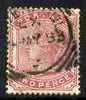Great Britain 1880-81 QV 2d rose good used squared circle cancel cat £90