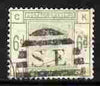 Great Britain 1883-84 QV 6d dull green with London SE cancel SG194 cat £200