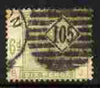Great Britain 1883-84 QV 6d dull green heavy cancel SG194 cat £200