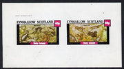 Eynhallow 1982 Animals #10 (Monkeys & Squirrels) imperf,set of 2 values (40p & 60p) unmounted mint