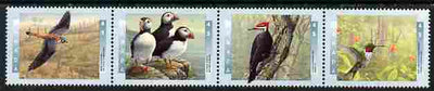 Canada 1996 Birds - 1st series se-tenant strip of 4 unmounted mint, SG 1673a