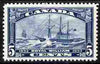 Canada 1933 Steamboat Crossing 5c blue unmounted mint but horiz crease along top SG 331