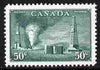 Canada 1950 Oil Wells 50c mounted mint well centred SG 431