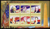 Guinea - Conakry 2010-11 Presidents of the USA #01 - George Washington perf sheetlet containing 6 values unmounted mint