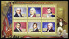 Guinea - Conakry 2010-11 Presidents of the USA #04 - James Madison perf sheetlet containing 6 values unmounted mint