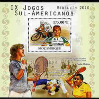 Mozambique 2010 South American Games perf s/sheet unmounted mint