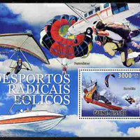 Guinea - Bissau 2010 Extreme Wind Sports perf s/sheet unmounted mint