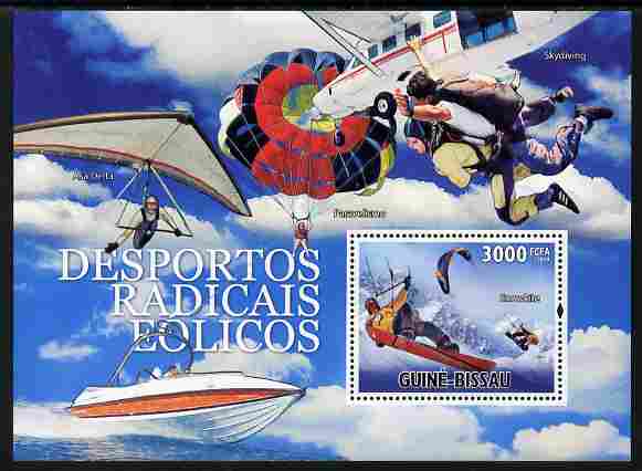 Guinea - Bissau 2010 Extreme Wind Sports perf s/sheet unmounted mint