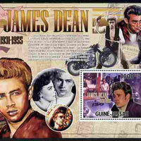Guinea - Bissau 2010 James Dean perf s/sheet unmounted mint