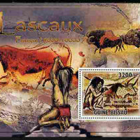 Guinea - Bissau 2010 Lascaux Cave Paintings perf s/sheet unmounted mint