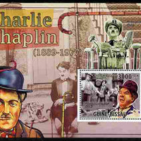 Guinea - Bissau 2010 Charlie Chaplin perf s/sheet unmounted mint