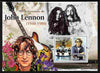 Guinea - Bissau 2010,70th Birth Anniversary of John Lennon perf s/sheet unmounted mint