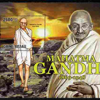 Guinea - Bissau 2010 Mahatma Gandhi #2 perf s/sheet unmounted mint