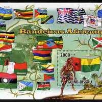 Guinea - Bissau 2010 African Flags #1 perf s/sheet unmounted mint