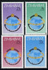 Zimbabwe 1980 75th Anniversary of Rotary International set of 4, SG 591-94 unmounted mint