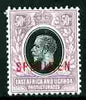 Kenya, Uganda & Tanganyika 1921-22 KG5 50c Script CA overprinted SPECIMEN very fresh with gum SG 71s (only about 400 produced)