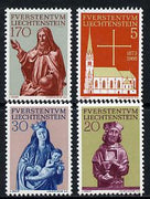 Liechtenstein 1966 Restoration of Vaduz Church set of 4 unmounted mint, SG 463-66*