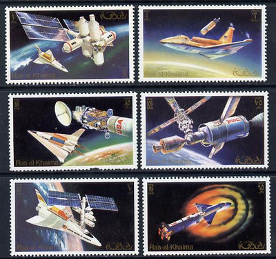 Ras Al Khaima 1972 Skylab set of 6 unmounted mint Mi 752-57A