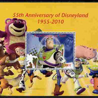 Mali 2010 55th Anniversary of Disneyland - Toy Story #4 perf s/sheet unmounted mint. Note this item is privately produced and is offered purely on its thematic appeal