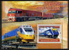 Togo 2010 Australian Trains perf m/sheet unmounted mint