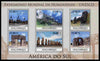 Mozambique 2010 UNESCO World Heritage Sites - South America #1 perf sheetlet containing 6 values unmounted mint, Yvert 3182-87