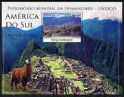 Mozambique 2010 UNESCO World Heritage Sites - South America #1 perf m/sheet unmounted mint, Yvert 298