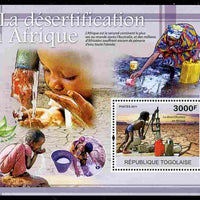 Togo 2011 Environment - Desertification in Africa perf s/sheet unmounted mint