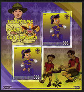 Djibouti 2006 Disney & Scouting for Children #4 perf sheetlet containing 2 values unmounted mint. Note this item is privately produced and is offered purely on its thematic appeal
