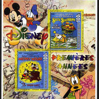 Djibouti 2006 Disney - The Early Years perf sheetlet containing 2 values unmounted mint. Note this item is privately produced and is offered purely on its thematic appeal