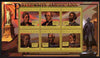 Guinea - Conakry 2010-11 Presidents of the USA #17 - Andrew Johnson perf sheetlet containing 6 values unmounted mint