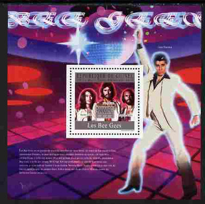 Guinea - Conakry 2010 Bee Gees (pop group) perf s/sheet unmounted mint, Michel BL 1816