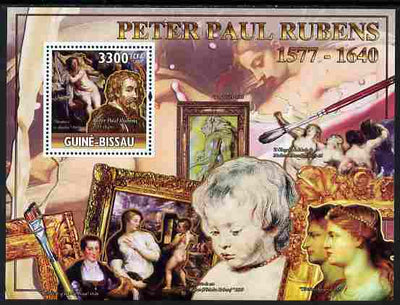 Guinea - Bissau 2010 Death Anniversary of Rubens perf s/sheet unmounted mint, Michel BL 883