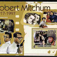 Guinea - Bissau 2010 Actors - Robert Mitchum perf s/sheet unmounted mint, Michel BL 891