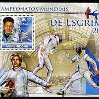 Guinea - Bissau 2010 Fencing perf s/sheet unmounted mint, Michel BL 881
