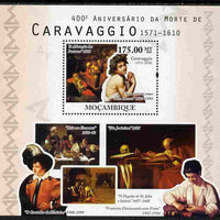 Mozambique 2010 400th Death Anniversary of Caravaggio perf s/sheet unmounted mint