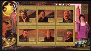 Guinea - Conakry 2010-11 Presidents of the USA #30 - Calvin Coolidge perf sheetlet containing 6 values unmounted mint