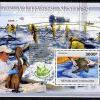 Togo 2011 Environment - Oil Spills - Animals & Birds perf s/sheet unmounted mint