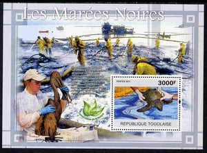 Togo 2011 Environment - Oil Spills - Animals & Birds perf s/sheet unmounted mint