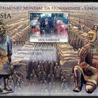 Mozambique 2010 UNESCO World Heritage Sites - Asia #3 perf m/sheet unmounted mint, Yvert 295