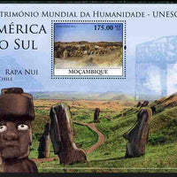Mozambique 2010 UNESCO World Heritage Sites - South America #2 perf m/sheet unmounted mint, Yvert 298