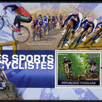 Togo 2010 Cycling perf s/sheet unmounted mint Yvert 420