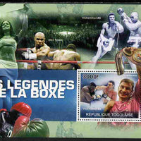 Togo 2010 Boxing Legends perf s/sheet unmounted mint Yvert 423