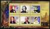 Guinea - Conakry 2010-11 Presidents of the USA #10 - John Tyler perf sheetlet containing 6 values unmounted mint Michel 7919-24