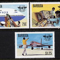 Barbuda 1979 Civil Aviation Anniversary set of 3 unmounted mint SG 461-3