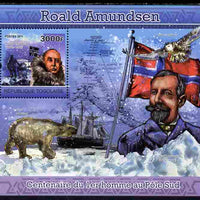 Togo 2011 Roald Amundsen perf s/sheet unmounted mint