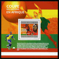 Comoro Islands 2010 Football - African Nations Cup perf s/sheet unmounted mint