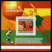 Comoro Islands 2010 Football - African Nations Cup perf s/sheet unmounted mint